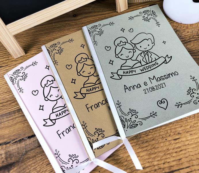 Libretto "Gioca e Colora" - Accessori per matrimonio
